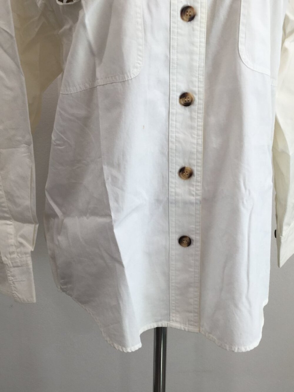 CAMBRIDGE DRY GOODS Horse Embroidery Stitching Western Oversized Button Shirt - Picture 10 of 13